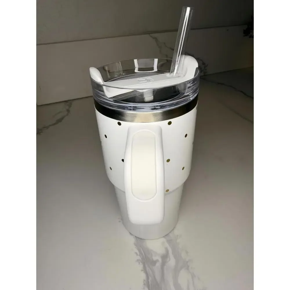 Stanley x Target 20oz Quencher Flowstate Frost Polka NWT - Picture 3 of 5